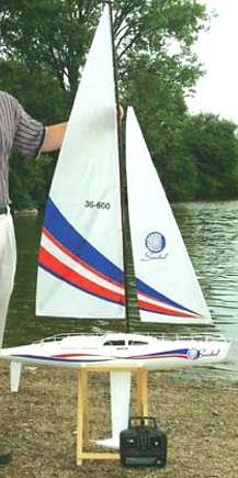 High Performance RC Sailboat Valued at (R2200.00)